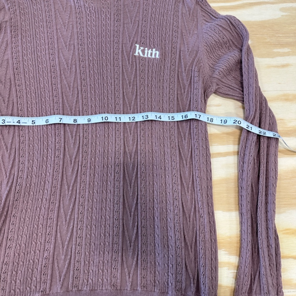 Kith Tilden Crewneck - Dusty Mauve - image 5